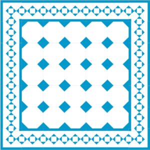 Mod 27 Ref 163 Faixa Triangulo Azul e Branco