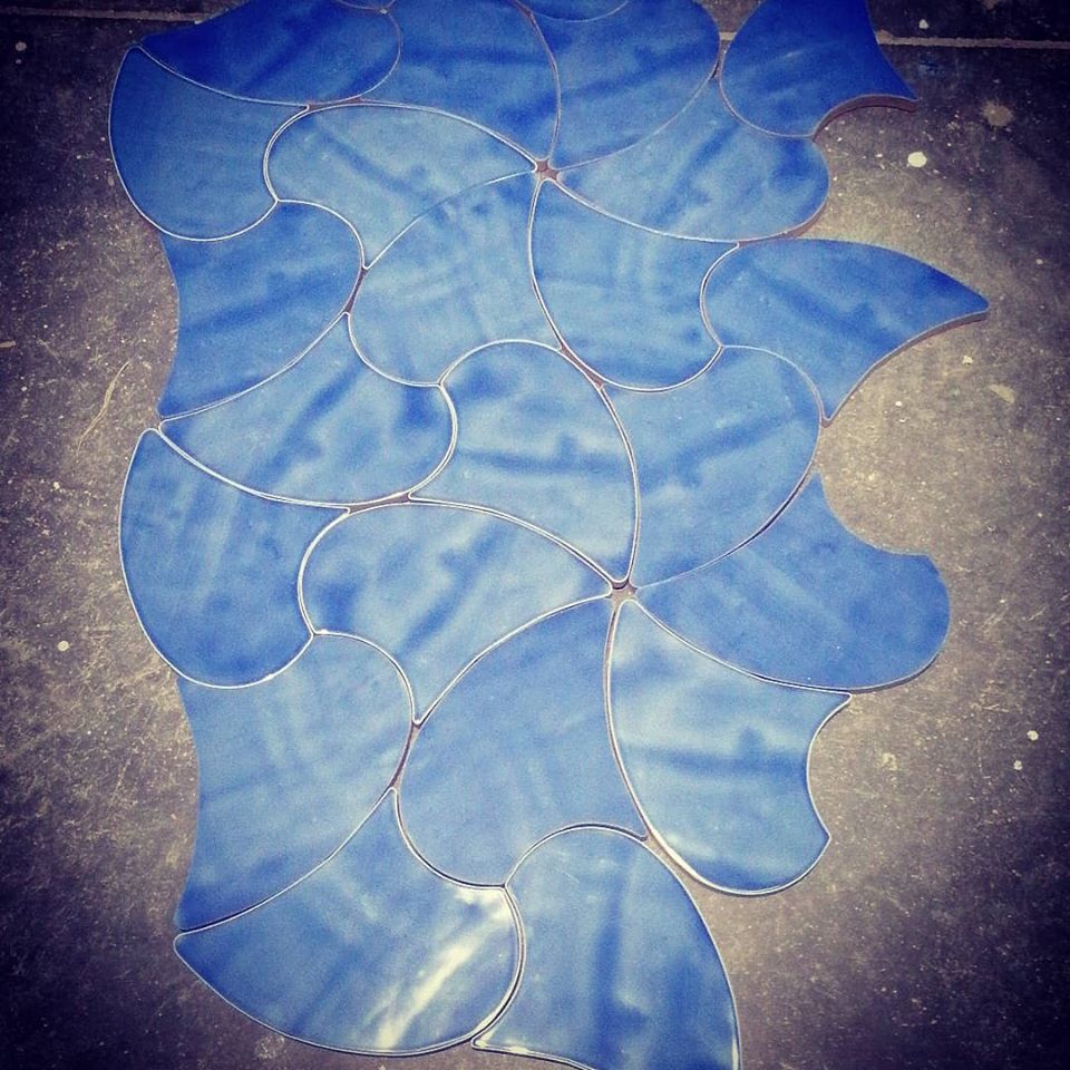 Azulejo Handmade Collection Petal 122%C3%97166 cm