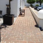 Ref 202 Ladrilho 30x15 aplicado ao contrario Pizzaria Casavostra em Almancil