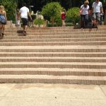 Ref 601 Tijolo Burro 20x10x4 cm Escadaria no parque