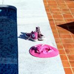 Ref 301 Ladrilho 20x20 cm desenformado a areia terraco de piscina