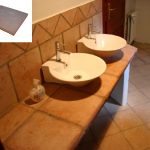 Ref 404 terracota 40x40 bancada wc