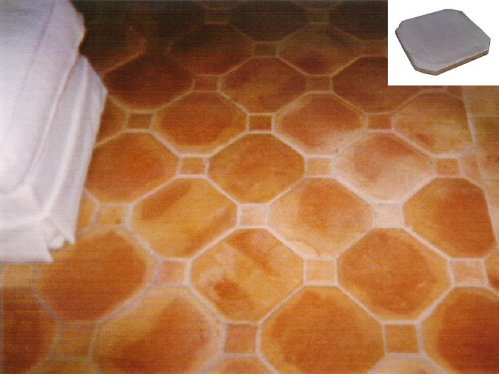 Ref 407 ladrilho octogonal pavimento com ladrilhos octogonais 2