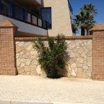 Ref 601 Tijolo burro 20x10x4 cm pilares do Edificio Mira Baia