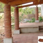 Ref 605 Curvas terracota pilares recondos