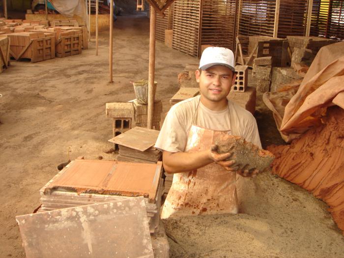 10 areia usada para desmoldar a terracota